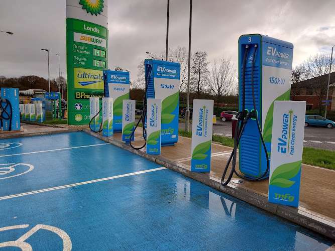 MFG Charging Station EV Charging Station at Deane Service Station
