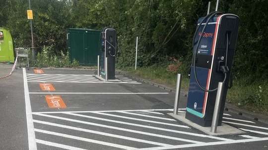 Osprey Charging Station in Berkhamsted United Kingdom of Great Britain and Northern Ireland