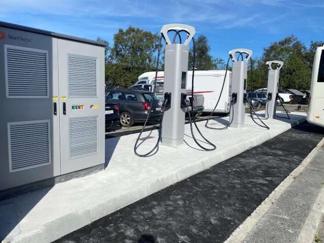Supercharge Charging Station in Nyborg Norway 5132