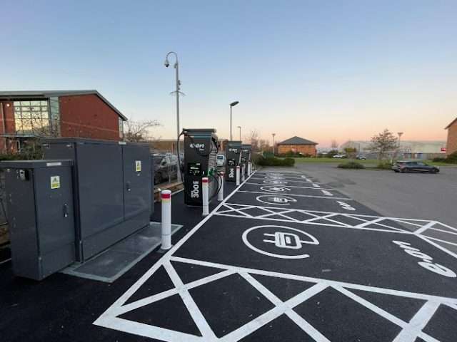 E.ON Drive Charging Station in Selby United Kingdom of Great Britain and Northern Ireland