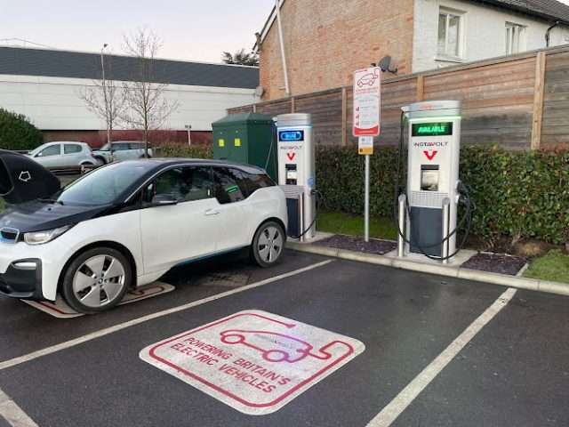 InstaVolt Charging Station in Tonbridge United Kingdom of Great Britain and Northern Ireland