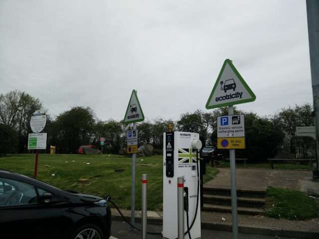 GRIDSERVE Charging Station in Northampton United Kingdom of Great Britain and Northern Ireland