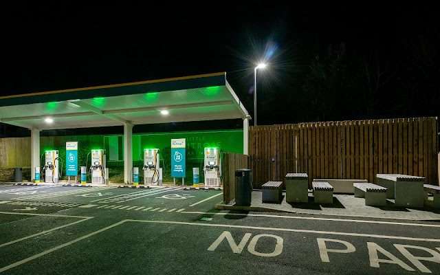 Shell Recharge Charging Station in Sutton Coldfield United Kingdom of Great Britain and Northern Ireland