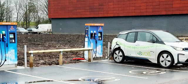 Osprey Charging Station in Newcastle upon Tyne United Kingdom of Great Britain and Northern Ireland