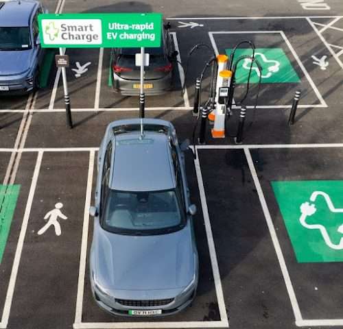 Smart Charge Charging Station in Harlow United Kingdom of Great Britain and Northern Ireland