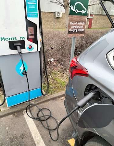 GeniePoint Charging Station in Ipswich United Kingdom of Great Britain and Northern Ireland
