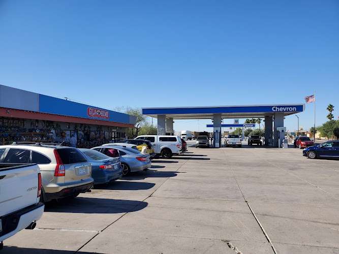 Gila Bend Food Mart & Chevron Gas EV Charging Station at 623 W Pima St