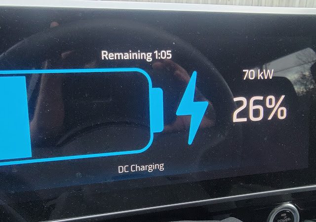 EVgo Charging Station in Silver Spring Maryland