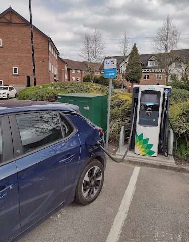 bp pulse Charging Station in Manchester United Kingdom of Great Britain and Northern Ireland
