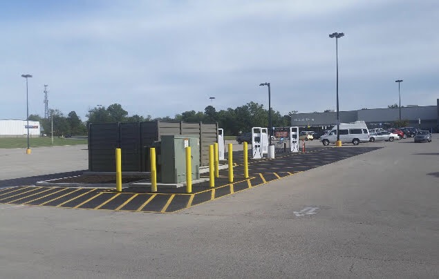 Electrify America Charging Station in Sullivan Missouri