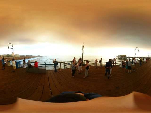 Santa Monica Pier in Santa Monica California