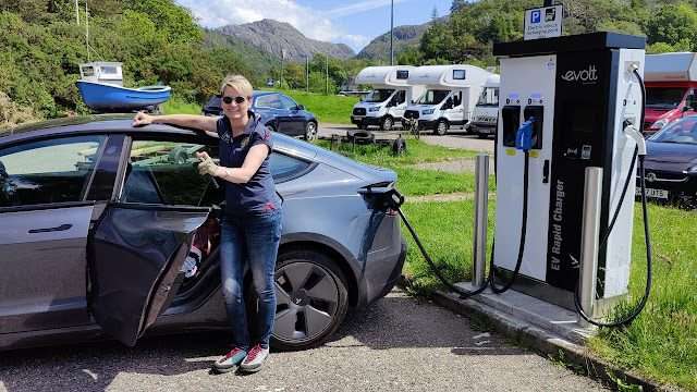 ChargePlace Scotland Charging Station in Gairloch United Kingdom of Great Britain and Northern Ireland