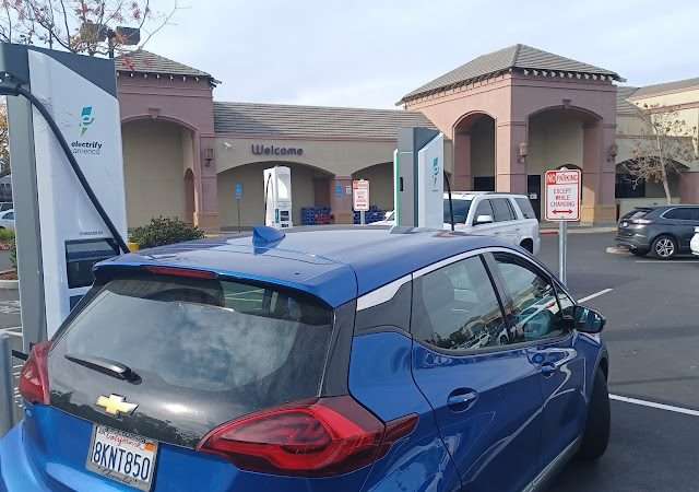 Electrify America Charging Station in Livermore California