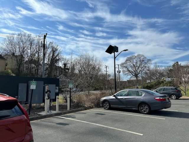 ChargePoint Charging Station in Charlottesville Virginia