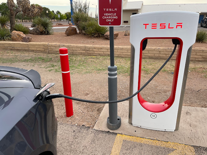 Tesla Supercharger EV Charging Station at W Broadway St #1807