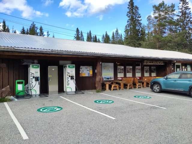 Eviny Charging Station in Tinn Austbygd Norway 3650