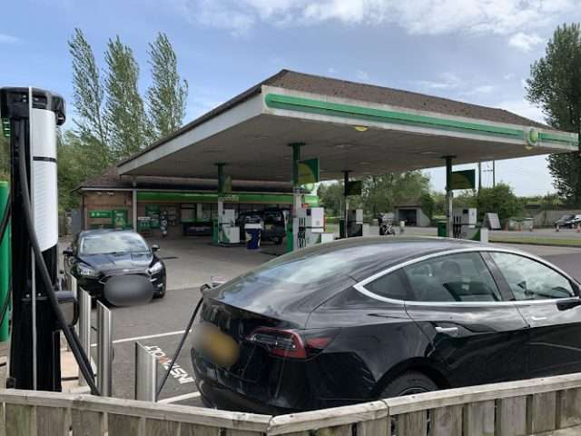 InstaVolt Charging Station in Warminster United Kingdom of Great Britain and Northern Ireland