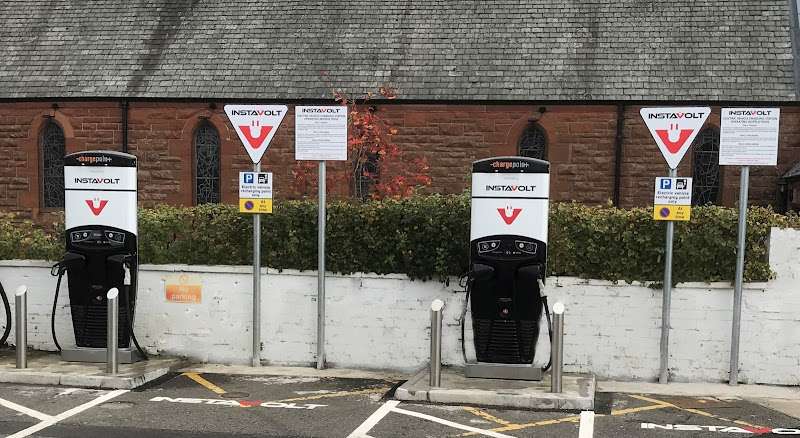 InstaVolt Charging Station EV Charging Station at Gulf Universe