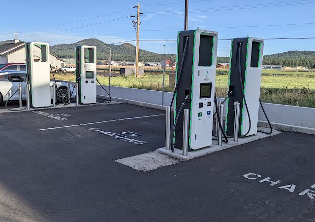 Electrify America Charging Station in Williams Arizona