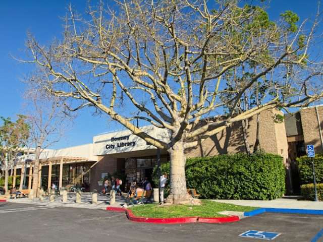 Downey City Library in Downey California