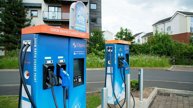 Osprey Charging Station EV Charging Station at King Edward VII Ave