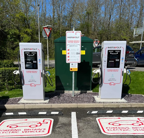InstaVolt Charging Station in Petersfield United Kingdom of Great Britain and Northern Ireland