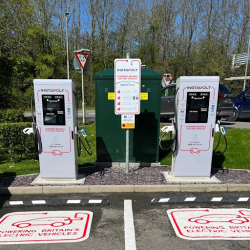 InstaVolt Charging Station EV Charging Station at McDonalds