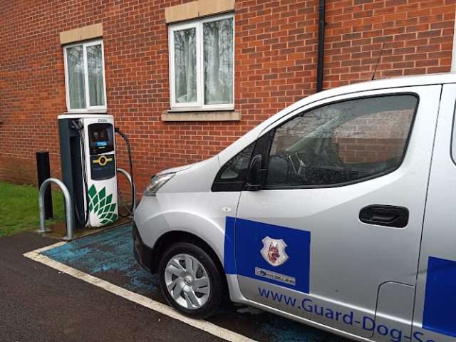 bp pulse Charging Station in Crawley United Kingdom of Great Britain and Northern Ireland