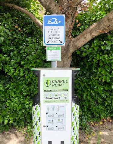 Plug-N-Go Charging Station in Sherborne United Kingdom of Great Britain and Northern Ireland