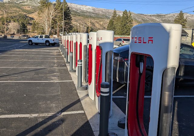 Tesla Supercharger in Verdi Nevada
