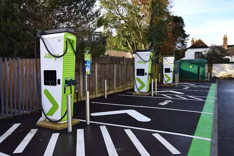 Allego Charging Station EV Charging Station at Cedar Ln