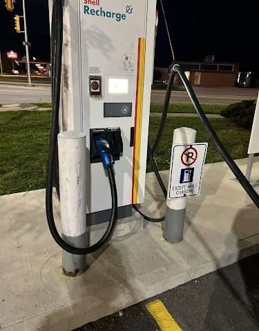 Shell Recharge Charging Station in London Ontario Canada