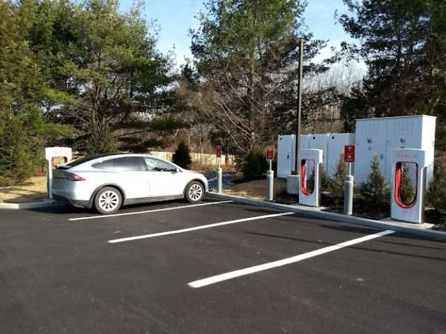 Tesla Supercharger in Clinton Corners New York
