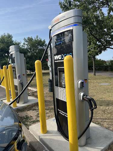 ChargePoint Charging Station EV Charging Station at Parking lot