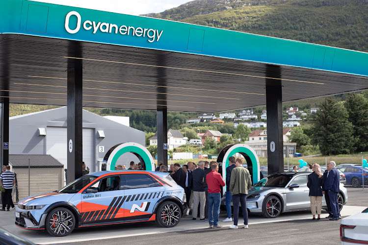 Cyan Energy Charging Station EV Charging Station at Strandgata 25