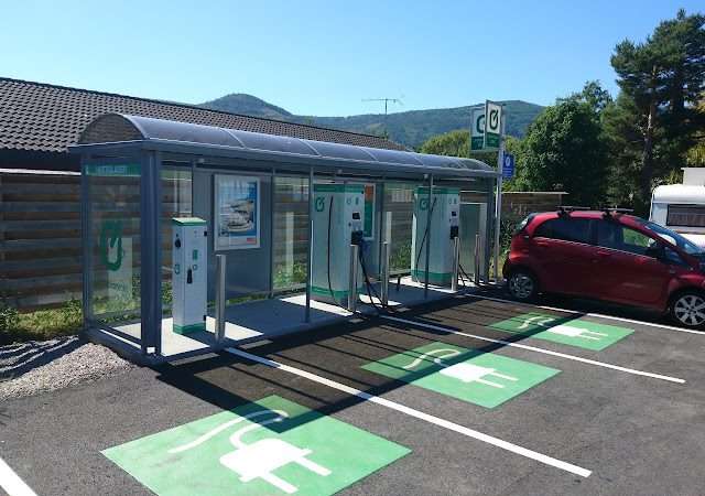 Circle K Charging Station in Vågå Norway 2680