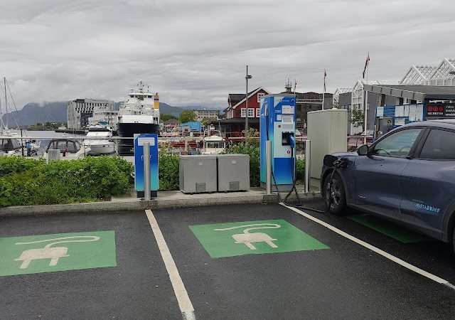 Mer Charging Station in Brønnøysund Norway 8900