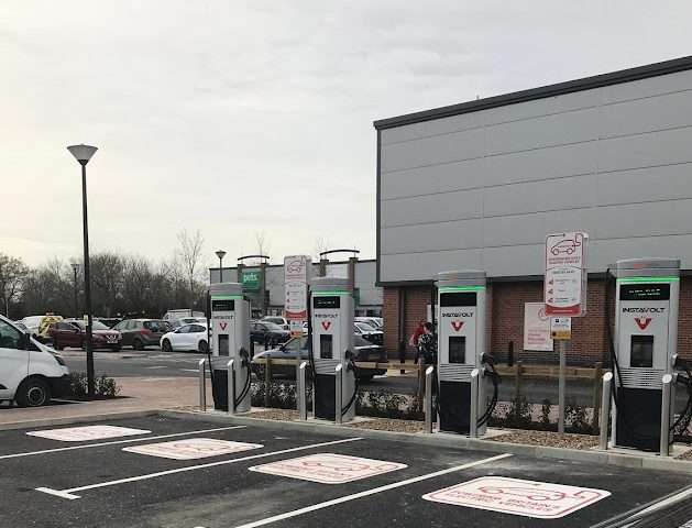 InstaVolt Charging Station in Abingdon United Kingdom of Great Britain and Northern Ireland