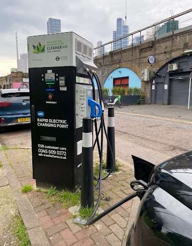 ESB Energy Charging Station in London United Kingdom of Great Britain and Northern Ireland
