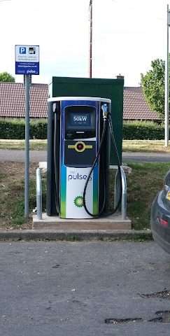 bp pulse Charging Station in Bedford United Kingdom of Great Britain and Northern Ireland