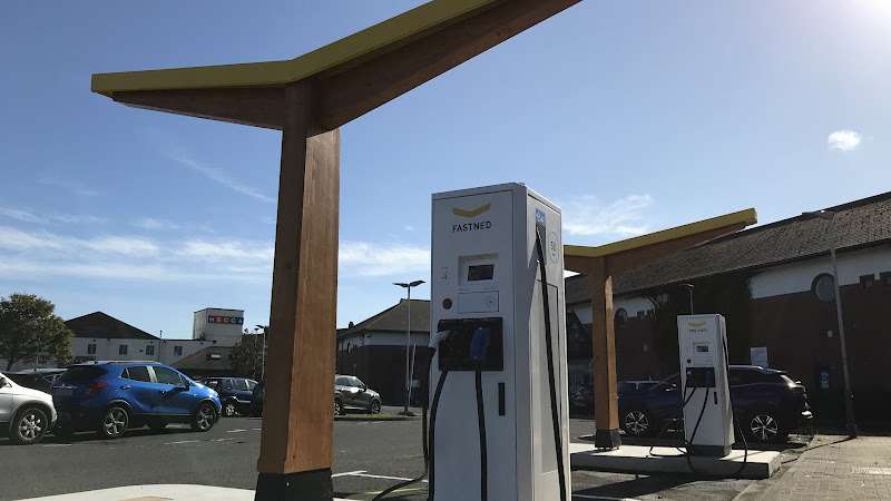 Fastned Charging Station EV Charging Station at Simpson St