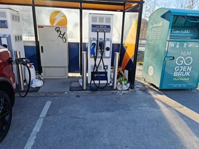 Fortum Charging Station in Brennåsen Norway 4647
