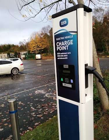ESB Energy Charging Station in Omagh United Kingdom of Great Britain and Northern Ireland