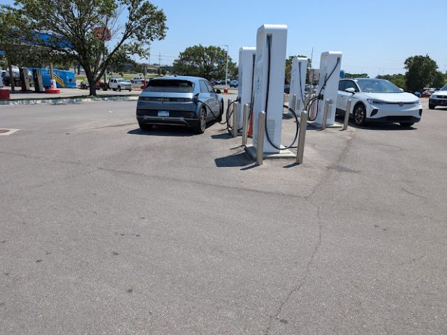 Electrify America Charging Station in Topeka Kansas