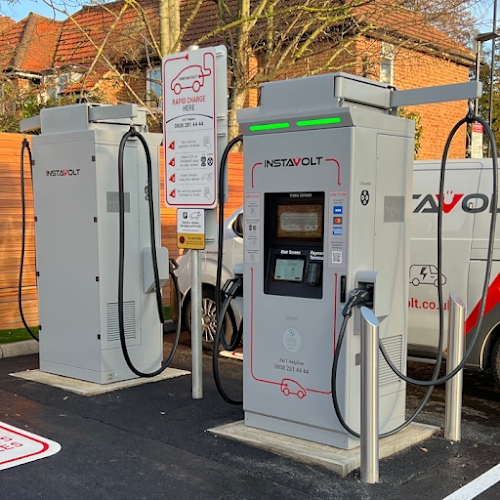 InstaVolt Charging Station EV Charging Station at McDonalds The Prince of Wales