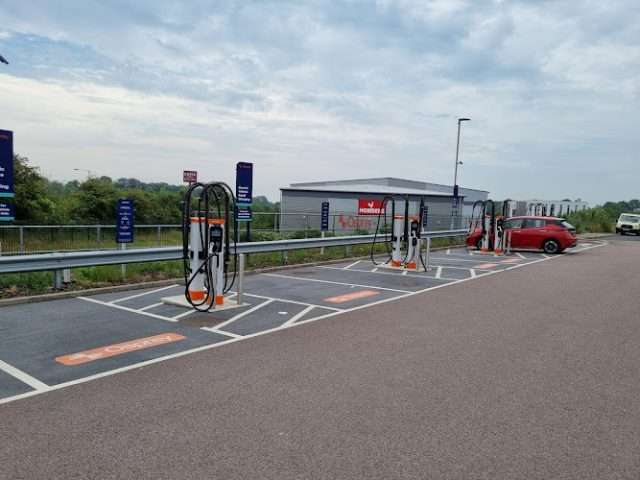 Osprey Charging Station in Brackley United Kingdom of Great Britain and Northern Ireland