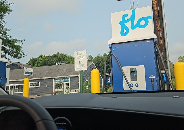 Flo Charging Station in Hingham Massachusetts