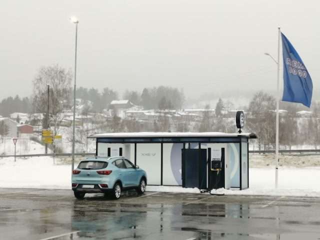 Eviny Charging Station in Svarstad Norway 3275