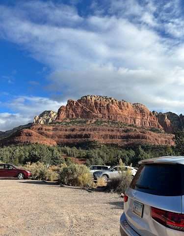 Sedona uptown Public Parking, Red Rock News Lot in Sedona Arizona