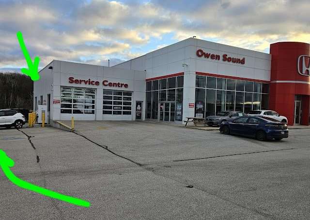 ChargeLab Charging Station in Owen Sound Ontario Canada